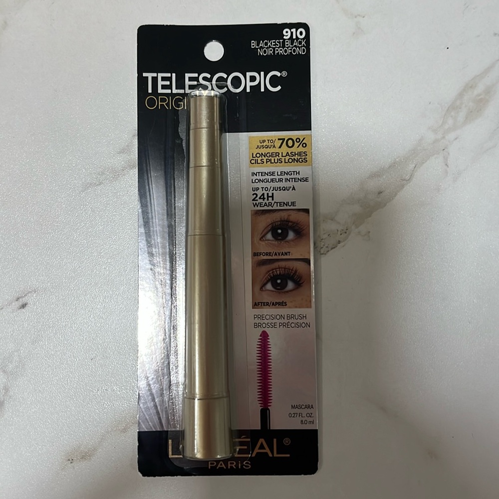 L’oréal Telescopic Mascara in blackest black
